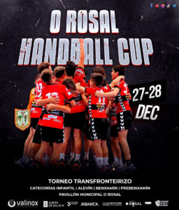 Balonmán, convivencia e lecer na décima edición do Rosal Handball Cup