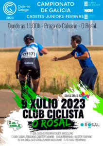 Emocionante xornada de ciclismo no Baixo Miño co Campionato de Galicia