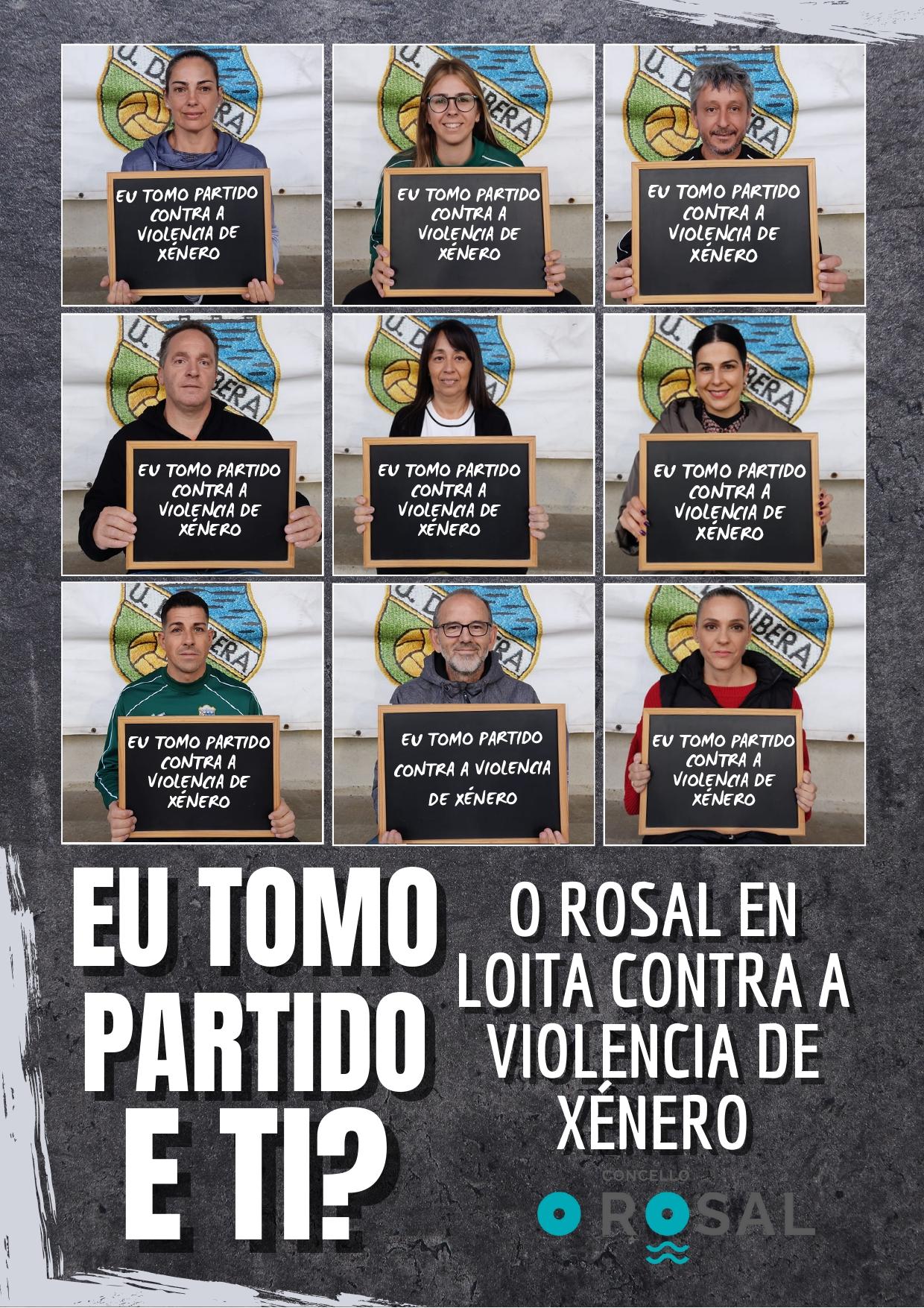 A UD Ribera toma partido contra a violencia de xénero